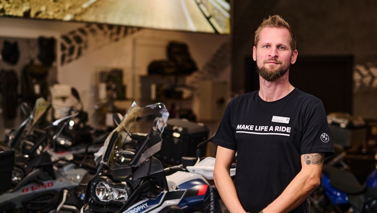 Dominik Dąbrowski Kierownik BMW Motorrad